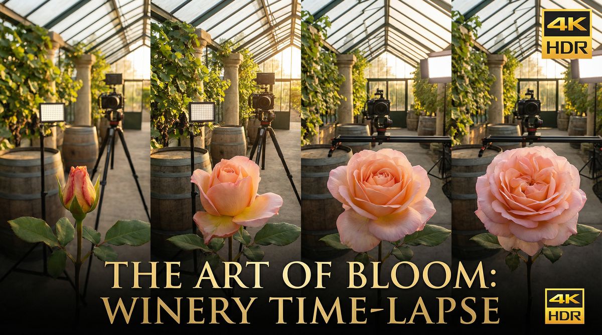 看片植物视频-延时摄影花朵绽放